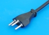 Swiss Standard  three pin plug with power cord
