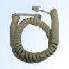 Telephone spring cord, ivory, 2 meter