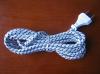 Textile Power Cord for Steam Iron use cotton cable supply knit mesh braided electric wires