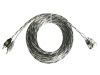Transparent Black and White Audio Cable(18)