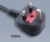 UK power cord Y006A