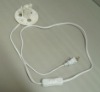 UL power cord with E12 base