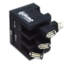 USB2.0 All in 1 Card Reader with 4Ports Hub