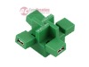 USB 2.0 4-port Hub Cubic
