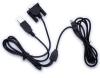 USB AM to Mini4pin with RS232 (DB9pin) connector