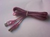 USB Cable/USB2.0/Pink USB cable