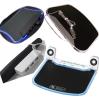 USB Silicone Mouse Pad, USB Hub Mouse Pad with Built-In Speaker, Microphone and 4-Port USB Hub