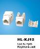 UTP Cat 5E RJ45 8P8C keystone jack