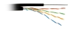 UTP cat5e cable with message