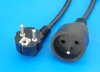 VDE approved extension cords with H05VV-F 3X1.5MM2 25M/50M