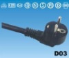 VDE power cord/ac power cord/european power cord