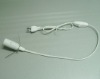 VDE power cord with E14 lampholder