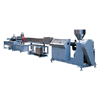 Vented recycling and mixing color machine, granular extruder