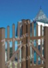 Vinyl fence gate