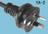 YA-2 SAA 2 pins Power Cord