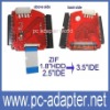 ZIF IDE,IDE adapter,ZIF,ZIF/1.8"/2.5" HDD SSD to 3.5"IDE ATA adapter
