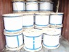 Zinc-coated steel wire for stranded conductors