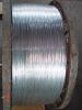 Zinc-coated steel wires for stranded conductors