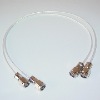 coaxial cable with connector