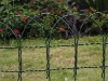 garden fences, PVC coated garden fences, rolled garden fences, PVC coated iron garden fences