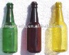 glass beer bottle