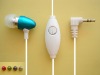 hands free earphone for mobile phone& hands free earphone for cell phone&metallic hands free earphone