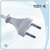 korean power cord with EK approval Y001-K