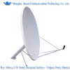 ku 100cm CR steel tripod foot Satellite Antenna (front)