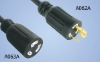 locking extension cable L5-20P L5-20R