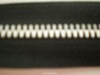 metal long chain zipper