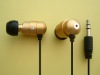 mp3 stereo in-ear earphone&metallic stereo earphone&earphone manufacture