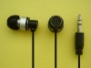 mp3/walkman stereo in-ear earphone&metallic stereo earphone