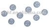 multilayer composite contact with welding feet