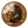 oil painting clock-TFO-3