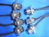 panel type sensor connector