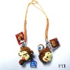 plastic monkey key chain