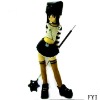 plastic pretty girl figure