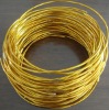 polyimide pellicle covered aluminum wire