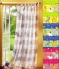 printed SATIN curtain
