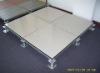 raised floor with tile laminated