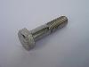 stainless steel half threaded bolts