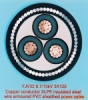 steel wire armored xlpe insulated pe sheathed power cable