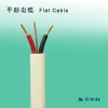 twin flat  cable(wire) and earth wire