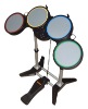 wired 4 in 1 Rock band Drum Kit for PS2/PS3/WII/PC