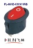 rocker switches FL-601E-101N11RB ( boat switch, electric switch, mini rocker switch,illuminated rocker switch)