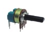rotary carbon potentiometer with switch