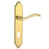 security door lock,door lock,Door handle, door pull,cast iron plate with handle,lock hardware,long plate,handle and plate