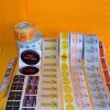 self adhesive label