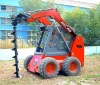 skid steer loader  with auger