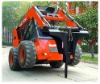 skid steer  loader with hydraulic breaker